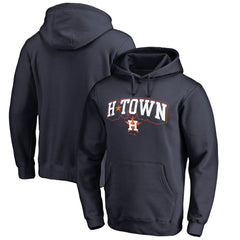 Houston Astros H Town Hometown Pullover Hoodie Navy