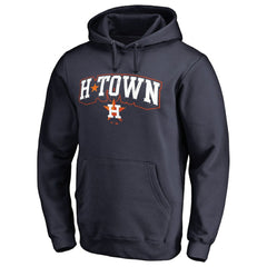 Houston Astros H Town Hometown Pullover Hoodie Navy
