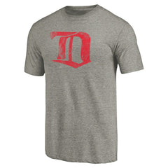 Detroit Red Wings Throwback Logo 1926-1927 Tri-Blend T-Shirt Ash