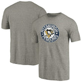 Pittsburgh Penguins Throwback Logo 1968-1969 Tri-Blend T-Shirt Ash