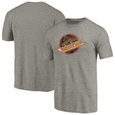Vancouver Canucks Throwback Logo 1985-1986 Tri-Blend T-Shirt Ash