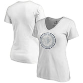 Winnipeg Jets Women's Whiteout V-Neck T-Shirt White
