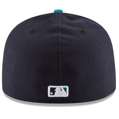Seattle Mariners Alternate Authentic Collection On Field 59FIFTY Fitted Hat Navy/Teal | New Era