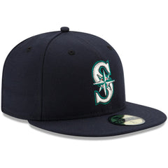 Seattle Mariners Authentic Collection On Field 59FIFTY Fitted Hat Navy | New Era
