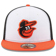 Baltimore Orioles Home Authentic Collection On-Field 59FIFTY Fitted Hat White/Orange | New Era