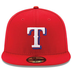 Texas Rangers Alternate Authentic Collection On-Field 59FIFTY Fitted Hat Red | New Era