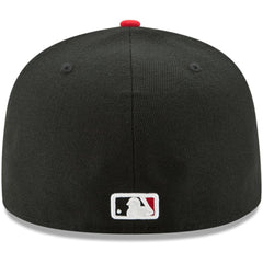 Cincinnati Reds Alternate Authentic Collection On-Field 59FIFTY Fitted Hat Black/Red | New Era