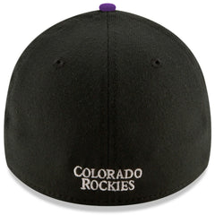 Colorado Rockies Game Team Classic 39THIRTY Flex Hat Black | New Era
