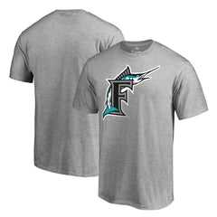 Miami Marlins Cooperstown Collection Forbes T-Shirt Ash