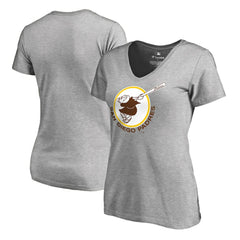 San Diego Padres Women's Cooperstown Collection Forbes T-Shirt Ash