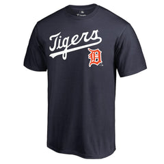Detroit Tigers Cooperstown Collection Wahconah T-Shirt Navy