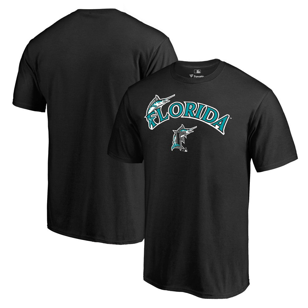 Miami Marlins Cooperstown Collection Wahconah T-Shirt Black