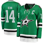Jamie Benn Dallas Stars Fanatics Women's Home Breakaway Jersey Green