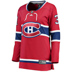 Carey Price Montreal Canadiens Fanatics Women's Home Breakaway Jersey Red