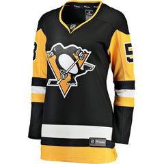Kris Letang Pittsburgh Penguins Fanatics Women's Home Breakaway Jersey Black