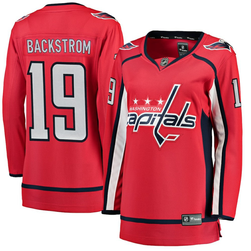 Nicklas Backstrom Washington Capitals Fanatics Women's Home Breakaway Jersey Red