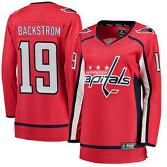 Nicklas Backstrom Washington Capitals Fanatics Women's Home Breakaway Jersey Red
