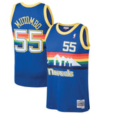 Dikembe Mutombo Denver Nuggets 1991/92 Hardwood Classics Swingman Jersey sale - Blue
