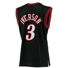 Allen Iverson Philadelphia 76ers 2000/01 Hardwood Classics Swingman Jersey sale - Black