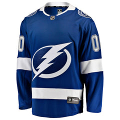 Tampa Bay Lightning Fanatics Home Breakaway Custom Jersey Blue