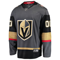 Vegas Golden Knights Fanatics Alternate Breakaway Custom Jersey Gray