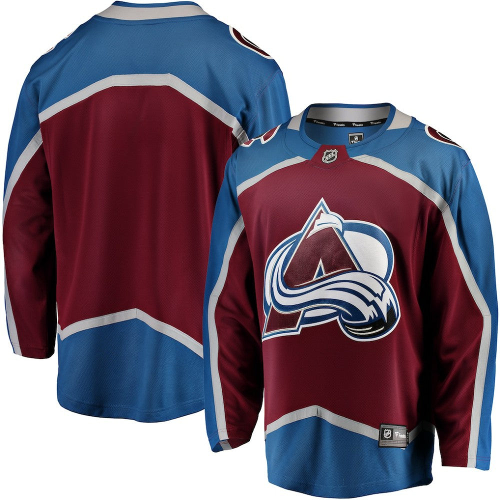 Colorado Avalanche Fanatics Breakaway Home Jersey Maroon