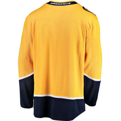 Nashville Predators Fanatics Breakaway Home Jersey Gold