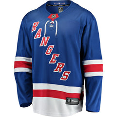 New York Rangers Fanatics Breakaway Home Jersey Blue