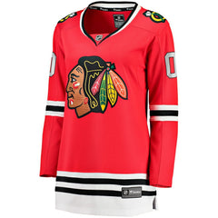 Chicago Blackhawks Fanatics Women's Home Breakaway Custom Jersey Red