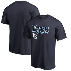Tampa Bay Rays Team Lockup T-Shirt Navy