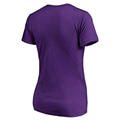 Colorado Rockies Women's Team Lockup T-Shirt Purple