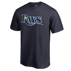 Tampa Bay Rays Team Wordmark T-Shirt Navy