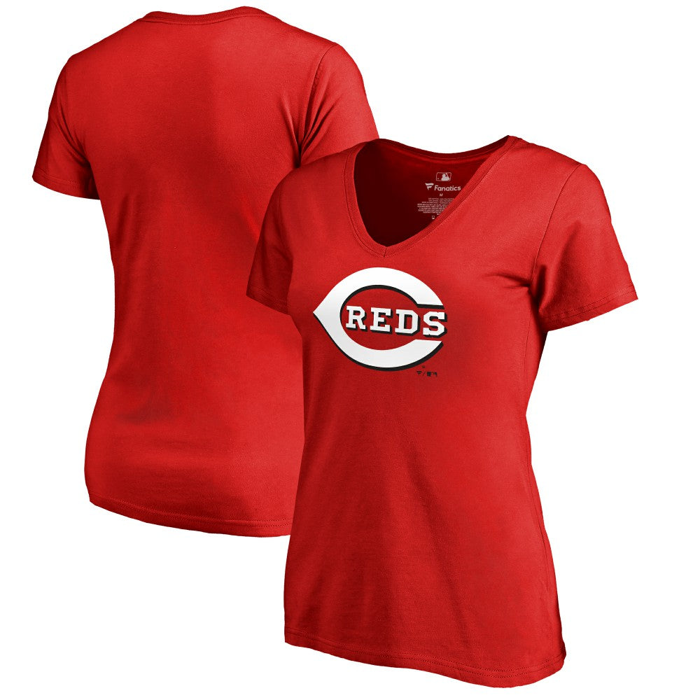 Cincinnati Reds Women's Team Wordmark T-Shirt Red