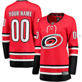Carolina Hurricanes Fanatics Women's Alternate Breakaway Custom Jersey Red
