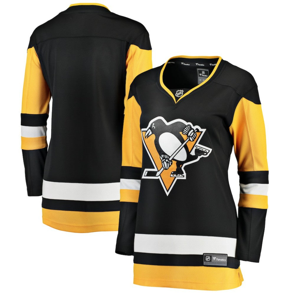 Pittsburgh Penguins Fanatics Women's Home Breakaway Jersey Black