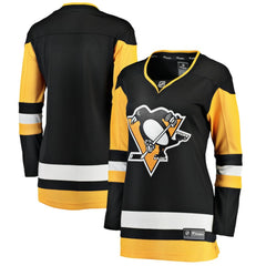 Pittsburgh Penguins Fanatics Women's Home Breakaway Jersey Black