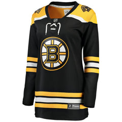 Boston Bruins Fanatics Women's Home Breakaway Jersey Black