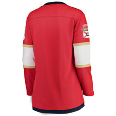 Florida Panthers Fanatics Women's Home Breakaway Jersey Red