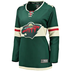 Minnesota Wild Fanatics Women's Home Breakaway Jersey Green