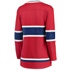Montreal Canadiens Fanatics Women's Home Breakaway Jersey Red