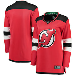 New Jersey Devils Fanatics Women's Home Breakaway Jersey Red