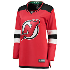 New Jersey Devils Fanatics Women's Home Breakaway Jersey Red