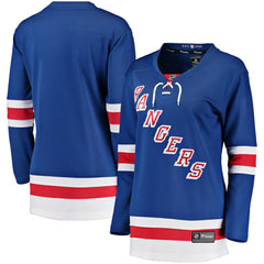 New York Rangers Fanatics Women's Home Breakaway Jersey Blue