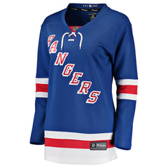 New York Rangers Fanatics Women's Home Breakaway Jersey Blue