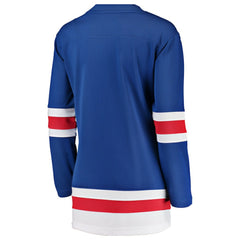 New York Rangers Fanatics Women's Home Breakaway Jersey Blue