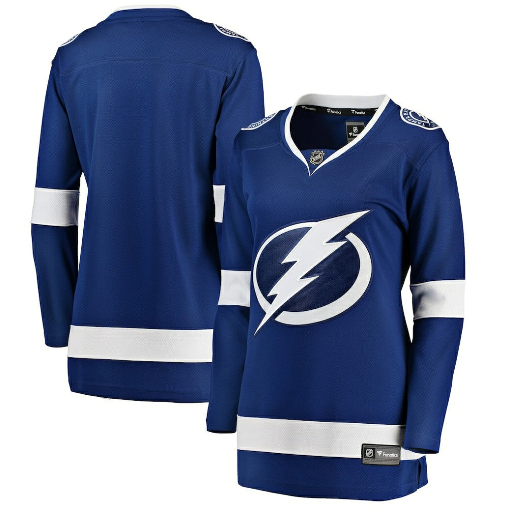 Tampa Bay Lightning Fanatics Women's Home Breakaway Jersey Blue