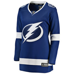Tampa Bay Lightning Fanatics Women's Home Breakaway Jersey Blue