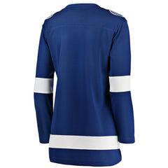 Tampa Bay Lightning Fanatics Women's Home Breakaway Jersey Blue