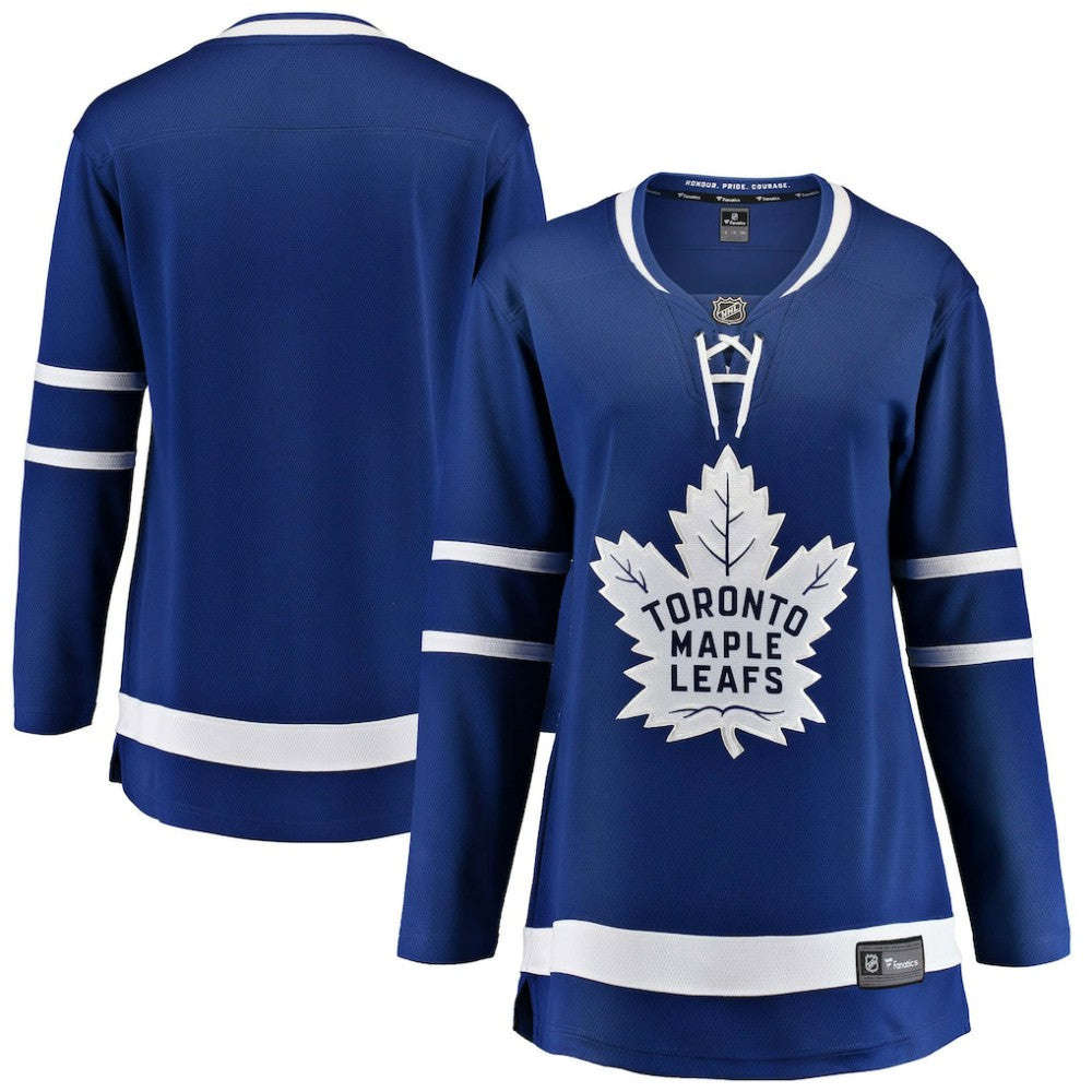 Toronto Maple Leafs Fanatics Women's Home Breakaway Jersey Blue