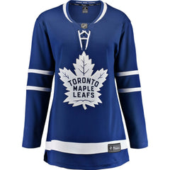 Toronto Maple Leafs Fanatics Women's Home Breakaway Jersey Blue